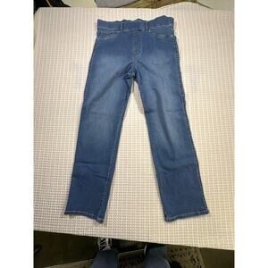 Gloria Vanderbilt High Rise Straight Jeans Shape Effect Classic Chic Denim sz 14